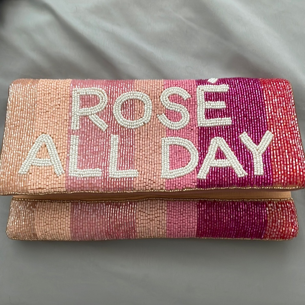 Rose all day clutch used once